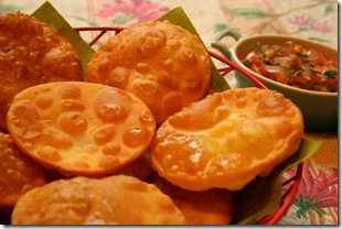 sopaipillas con Chancho en Piedra