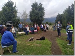 Alcalde de Panguipulli visitó obras de caminos rurales en Coñaripe y Pucura 1