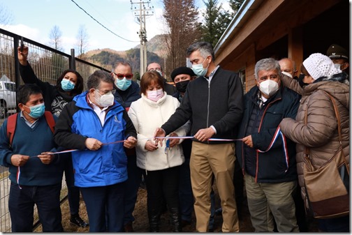 Inauguracion casa del pueblo Liquiñe 1