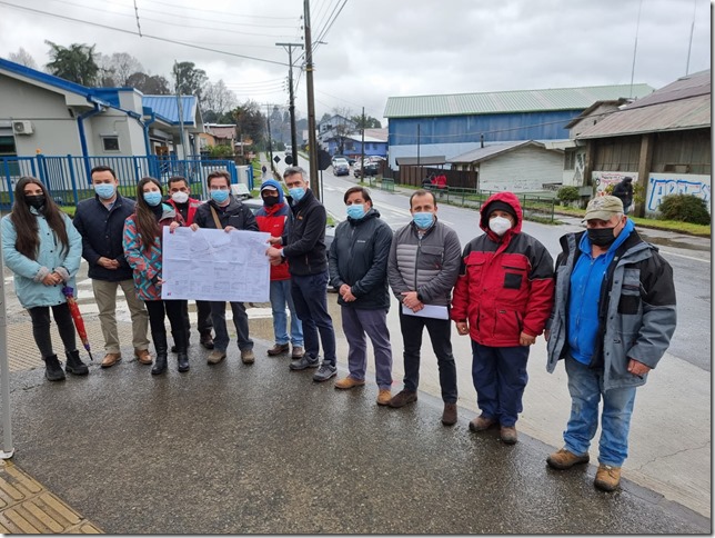 Municipalidad oficializa inicio de trabajos viales entre las calles J.B Etchegaray y Presidente Alessandri en la ciudad de Panguipulli 1