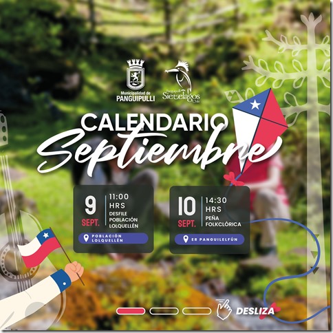 calendario fiestas patrias panguipulli 1