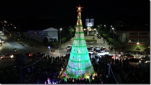 encendido arbol de navidad panguipulli 2