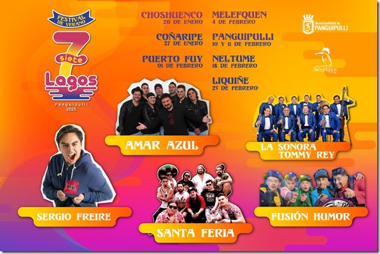 Festival Sietelagos Pánguipulli 2023