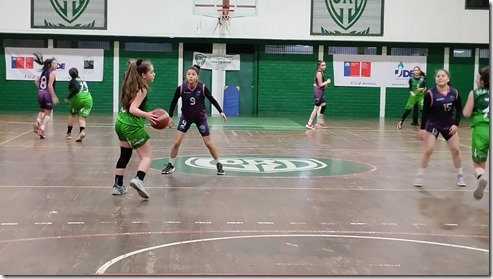 Los Ríos Araucanía basquet damas