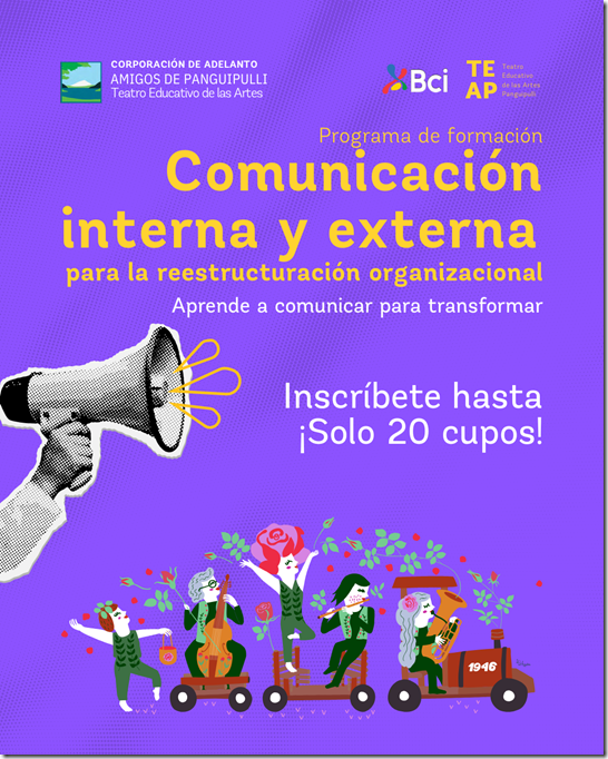 Teatro Educativo de las Artes - slide 1_ Curso comunicaciones