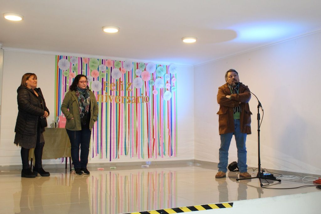 Ceremonia de aniversario del CECOSF Mulato con autoridades municipales y universitarias