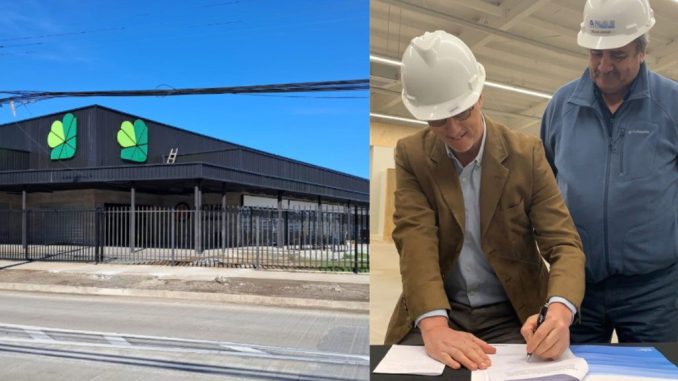 Fachada del nuevo Centro Comercial El Trébol ubicado en el sector de Las Ánimas en Valdivia