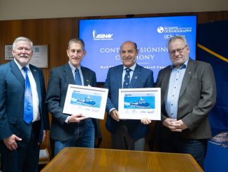 Astilleros ASENAV en Valdivia construyendo un buque de investigación científica de alta tecnología.