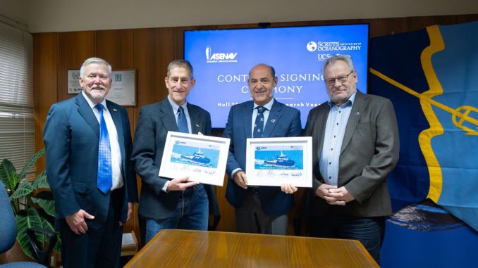 Astilleros ASENAV en Valdivia construyendo un buque de investigación científica de alta tecnología.