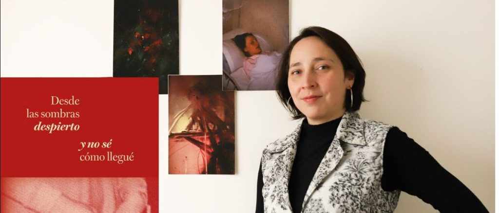 Portada del fotolibro Desde las sombras despierto y no sé cómo llegué de Miriam Ramírez Epple