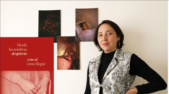Portada del fotolibro Desde las sombras despierto y no sé cómo llegué de Miriam Ramírez Epple