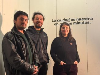 Espacio expositivo y museográfico en el sur de Chile durante un seminario de formación cultural