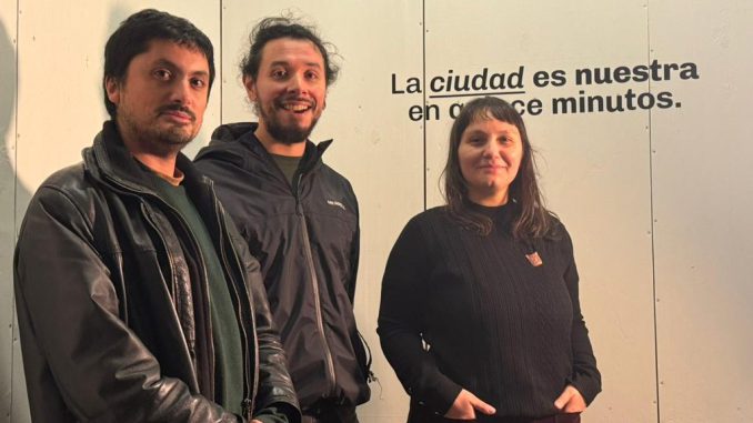 Espacio expositivo y museográfico en el sur de Chile durante un seminario de formación cultural