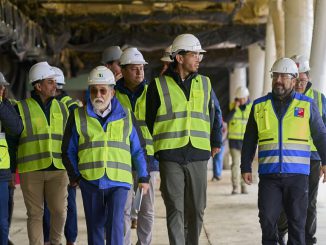 Autoridades inspeccionan el avance de las obras en el aeródromo Pichoy y el nuevo Retén de Las Ánimas en Valdivia
