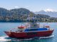 Nueva barcaza de ASENAV conectando Futrono e Isla Huapi en el Lago Ranco