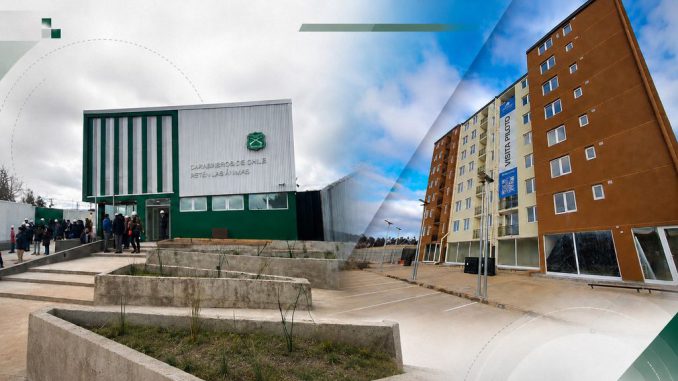 Edificaciones residenciales y equipamiento público en el sector Las Ánimas de Valdivia tras aprobación sanitaria
