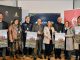 Presentación del afiche oficial y autoridades en el lanzamiento del 33° Festival Internacional de Cine de Valdivia.
