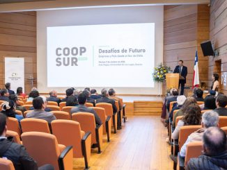Asistentes y expositores reunidos en el Congreso Coop Sur XVIII en la Universidad de Los Lagos