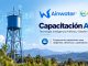 Dirigentes de agua potable rural participando en jornadas de capacitación sobre inteligencia artificial y telemetría