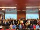 Participantes y estudiantes en el seminario de Saesa e INACAP sobre el sector eléctrico en Valdivia